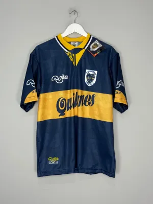 1995/97 BOCA JUNIORS #10 *REISSUE* BNWT HOME (MULTIPLE SIZES) OLAN