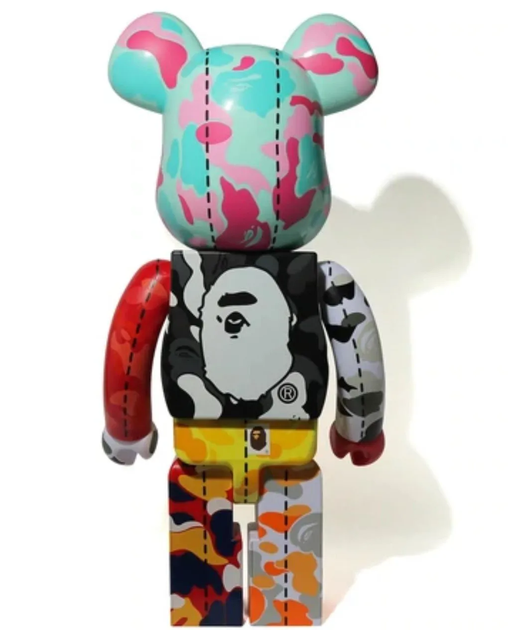 A Bathing Ape 28th Anniversary 1000% Pink Be@rbrick x Bape- A Bathing Ape