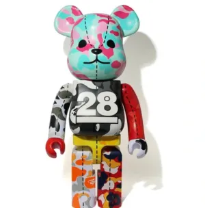 A Bathing Ape 28th Anniversary 1000% Pink Be@rbrick x Bape- A Bathing Ape