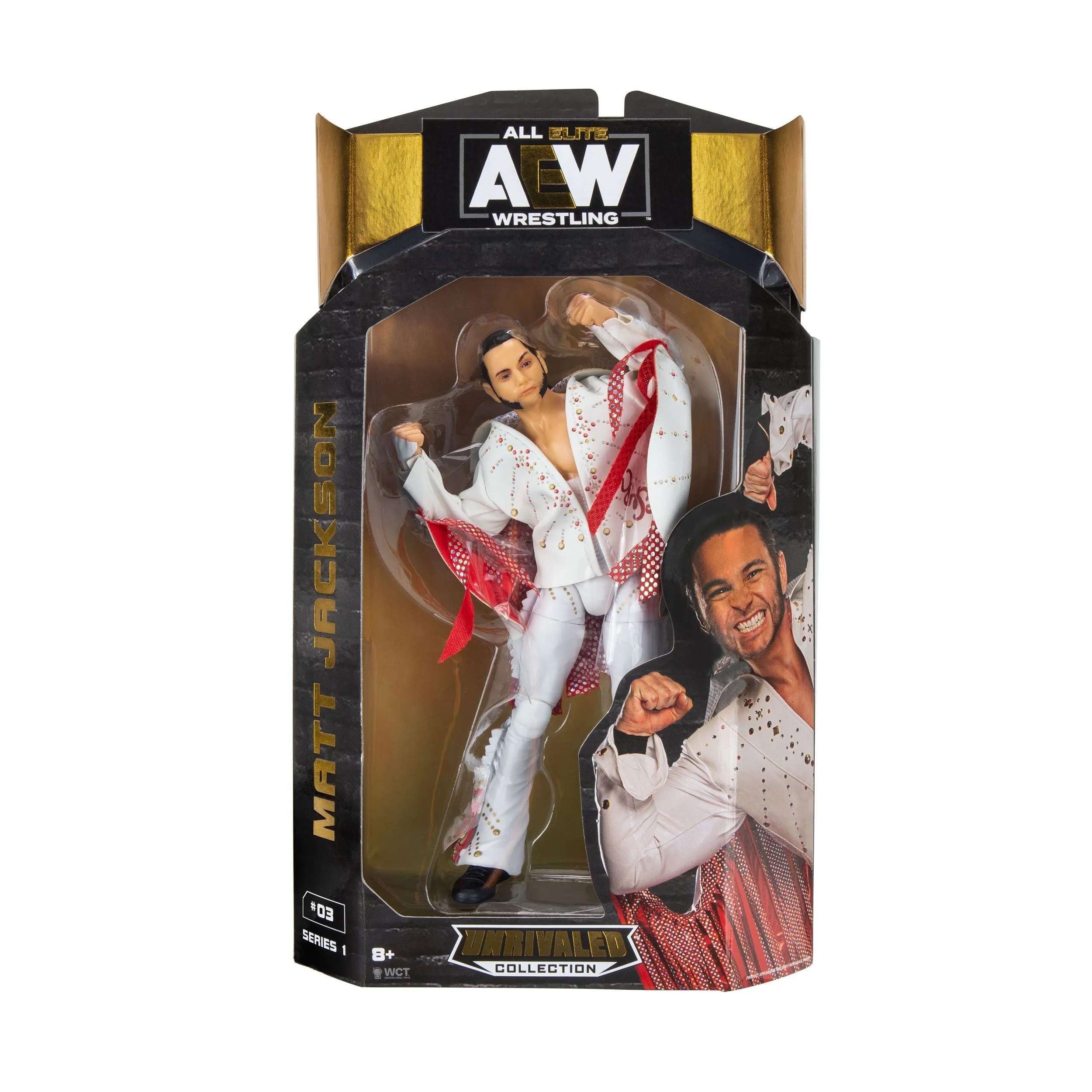 AEW Unrivaled Collection Figure Series 1 V.2 Matt Jackson