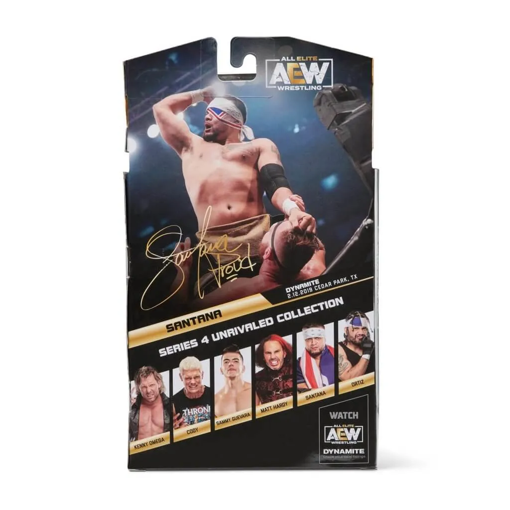 AEW Unrivaled Collection Figure Series 4 Santana