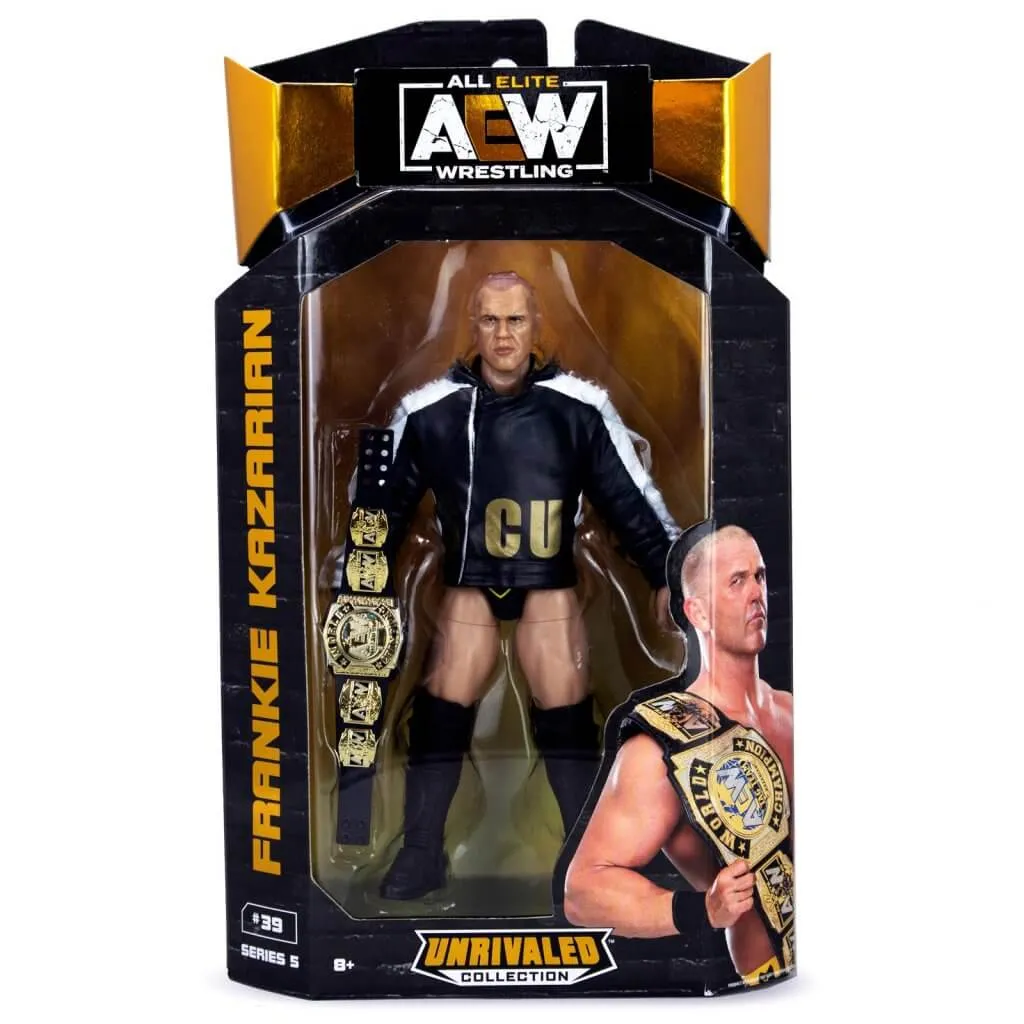 AEW Unrivaled Collection Figure Series 5 Frankie Kazarian