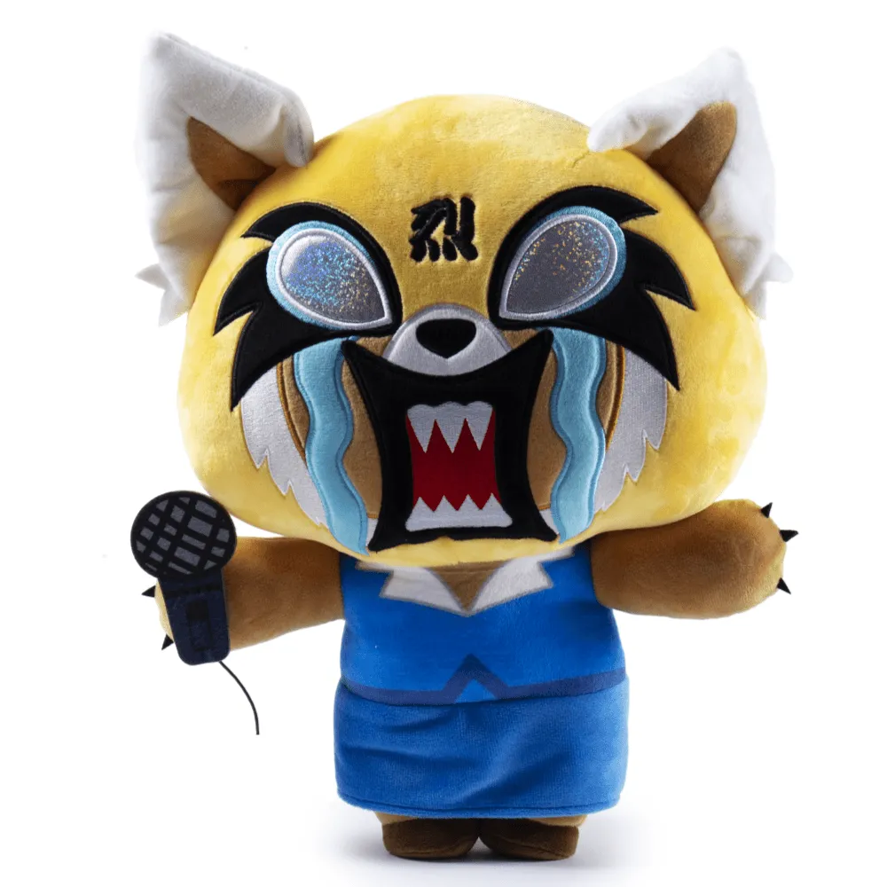 Aggretsuko Rage HugMe Shake Action Vibrating Plush by Kidrobot