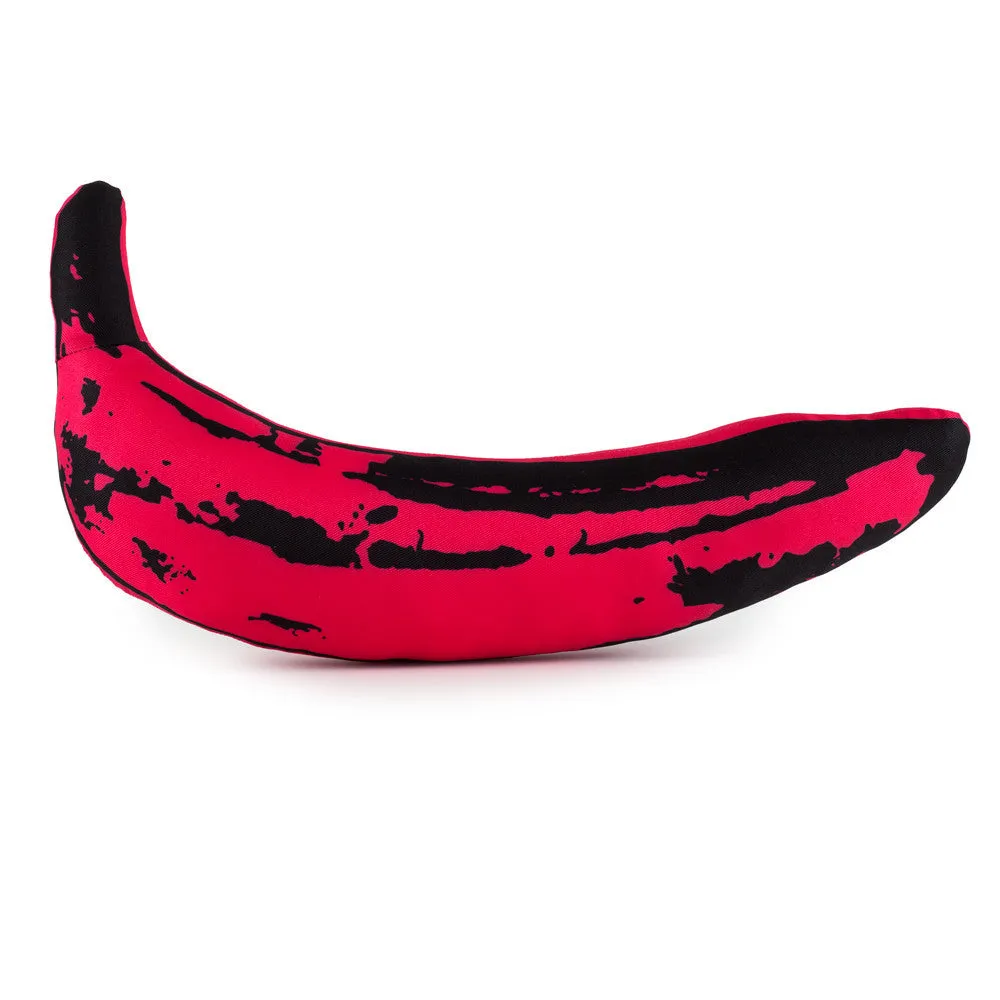 Andy Warhol Pink Banana Medium Plush by Kidrobot