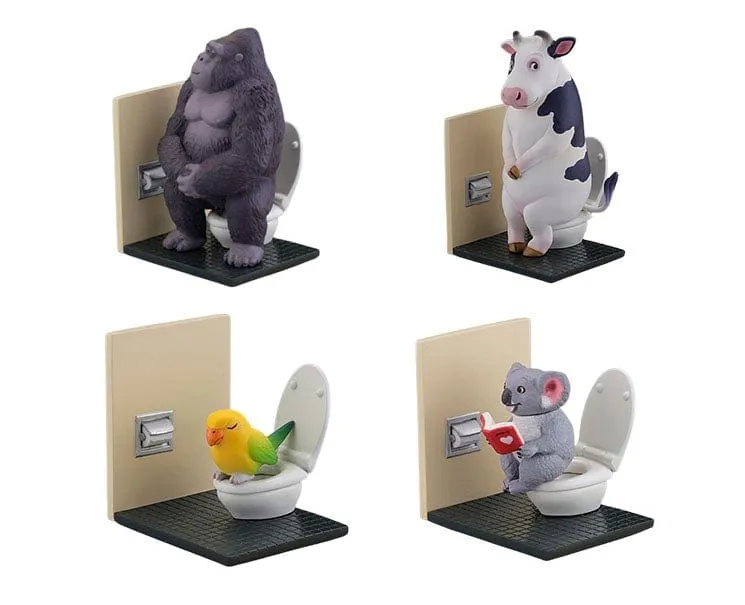 Animals Toilet Time Gachapon