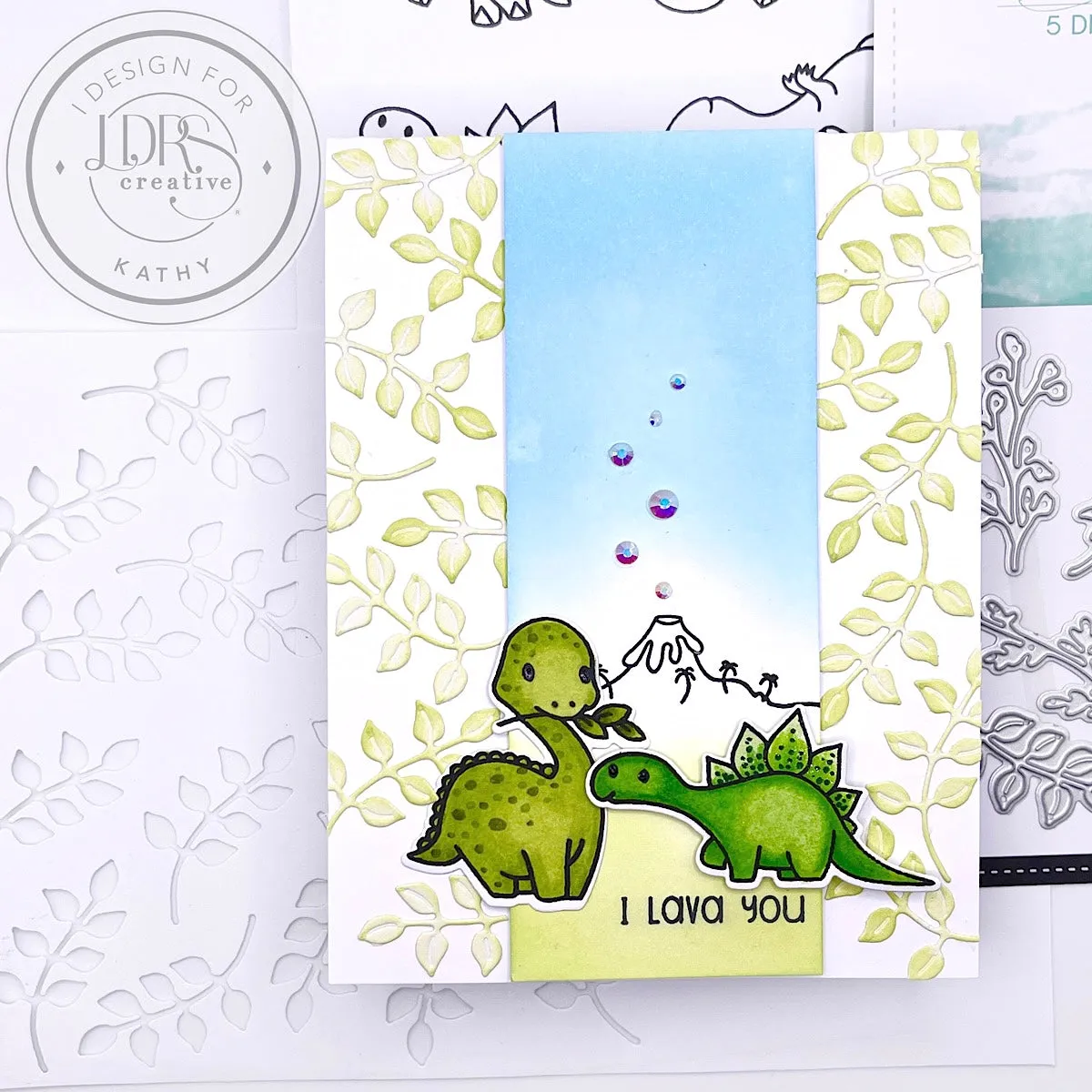 Baby Dino 4x8 Stamps