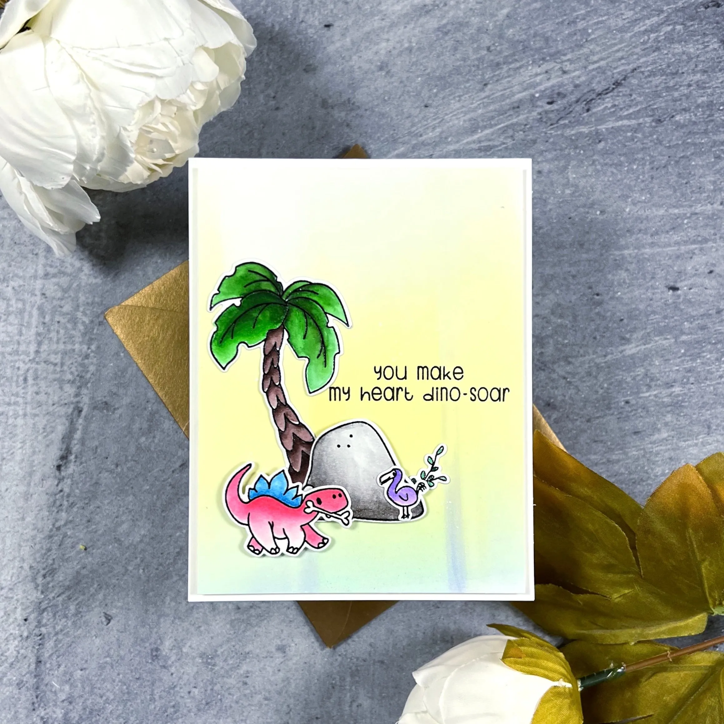 Baby Dino 4x8 Stamps