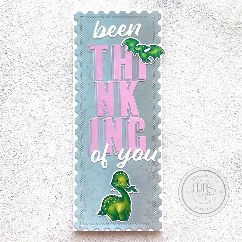 Baby Dino 4x8 Stamps