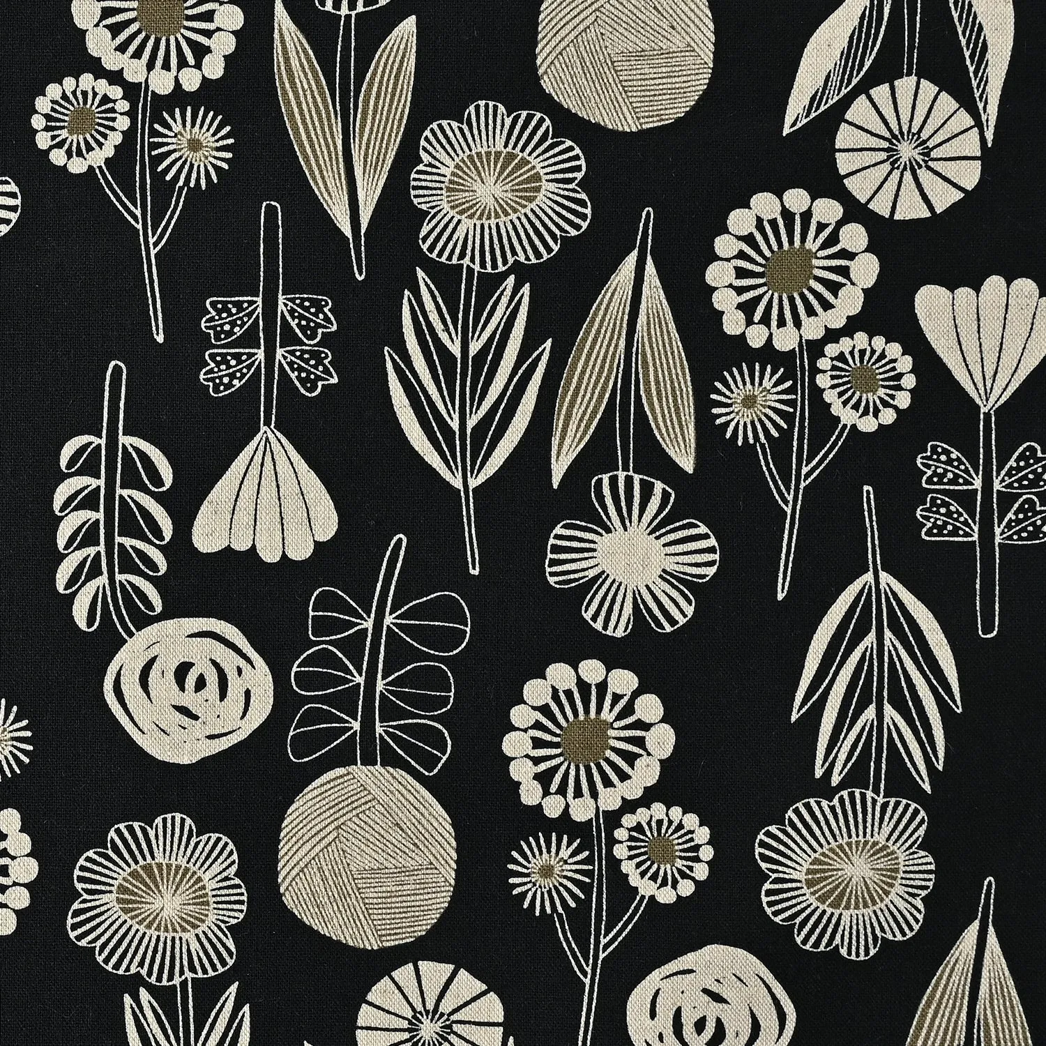 Bloom by bookhou - Flower Cotton Linen Canvas EKX-1400-2