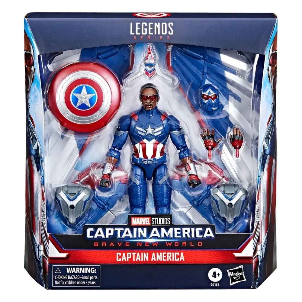 Captain America: Brave New World Marvel Legends Action Figure Captain America 15 Cm