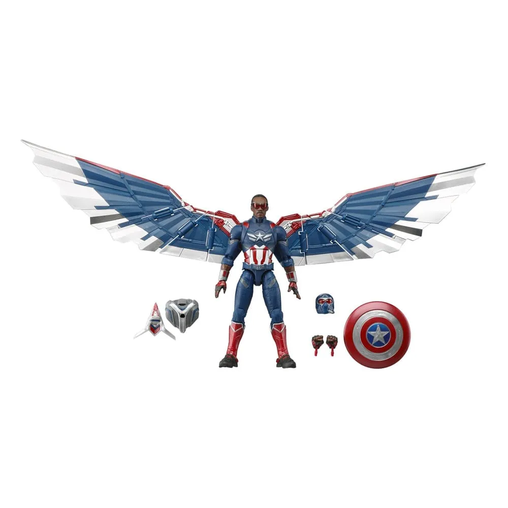 Captain America: Brave New World Marvel Legends Action Figure Captain America 15 Cm