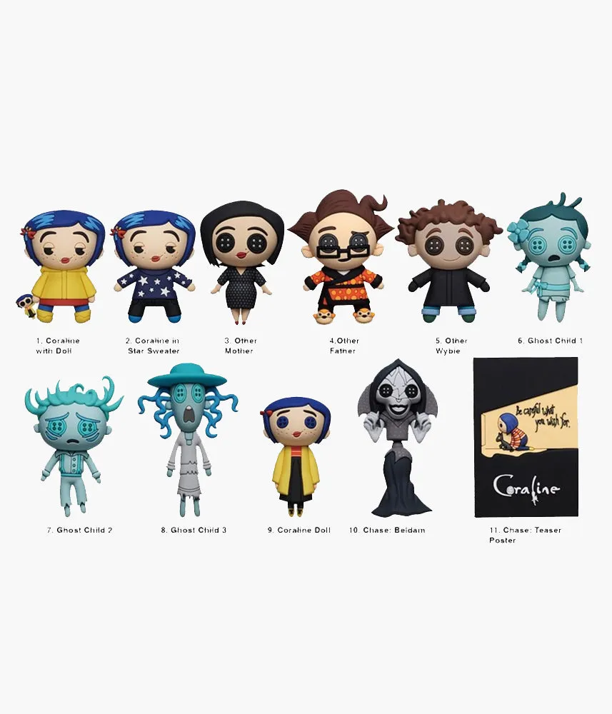 Coraline - Series 2 - 3D Foam Bag Clip