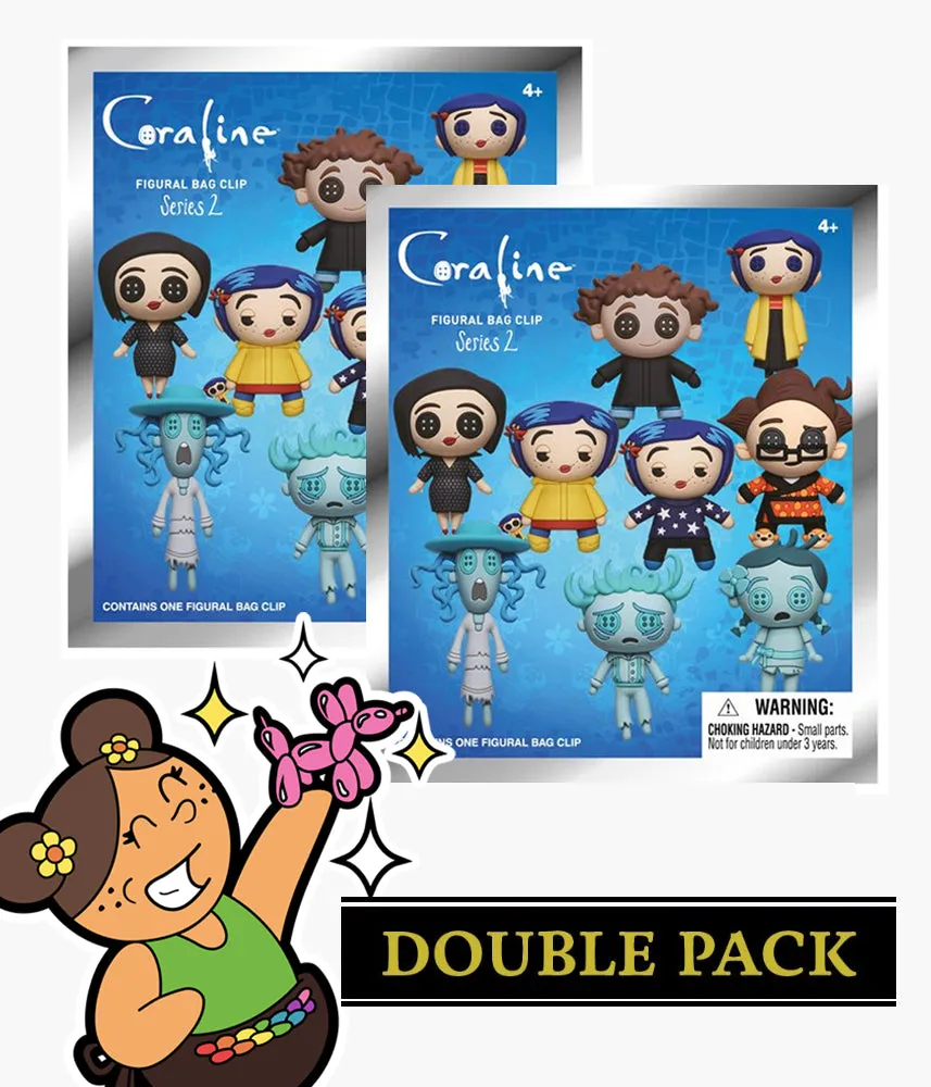 Coraline - Series 2 - 3D Foam Bag Clip