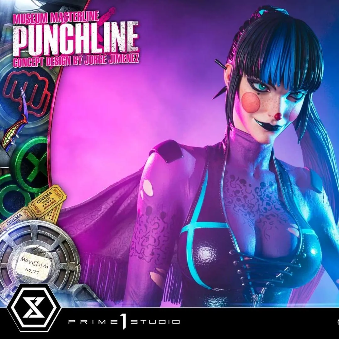 DC Comics Punchline (Concept Design by Jorge Jimenez) Deluxe Edition Statue by Prime 1 Studios