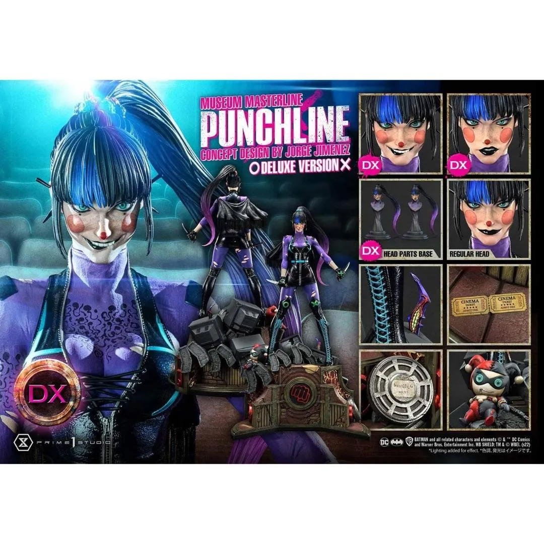 DC Comics Punchline (Concept Design by Jorge Jimenez) Deluxe Edition Statue by Prime 1 Studios
