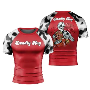 Deadly Hug Men's Short Sleeve Rash Guard