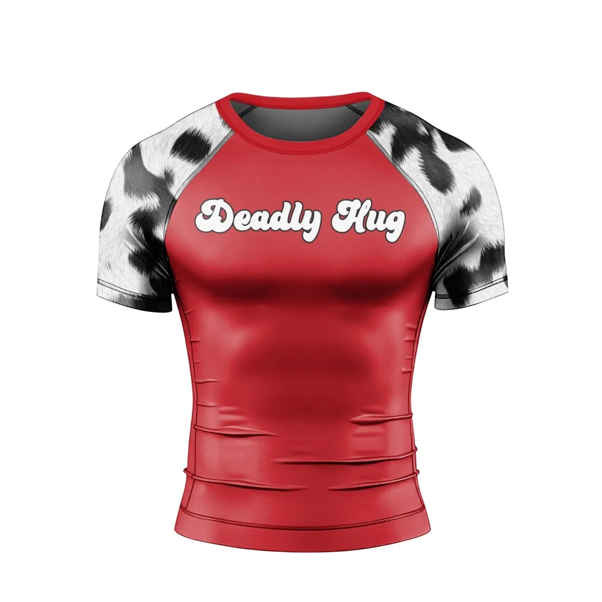 Deadly Hug Men's Short Sleeve Rash Guard