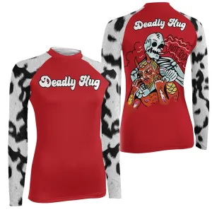 Deadly Hug Women's Long Sleeve Rash Guard