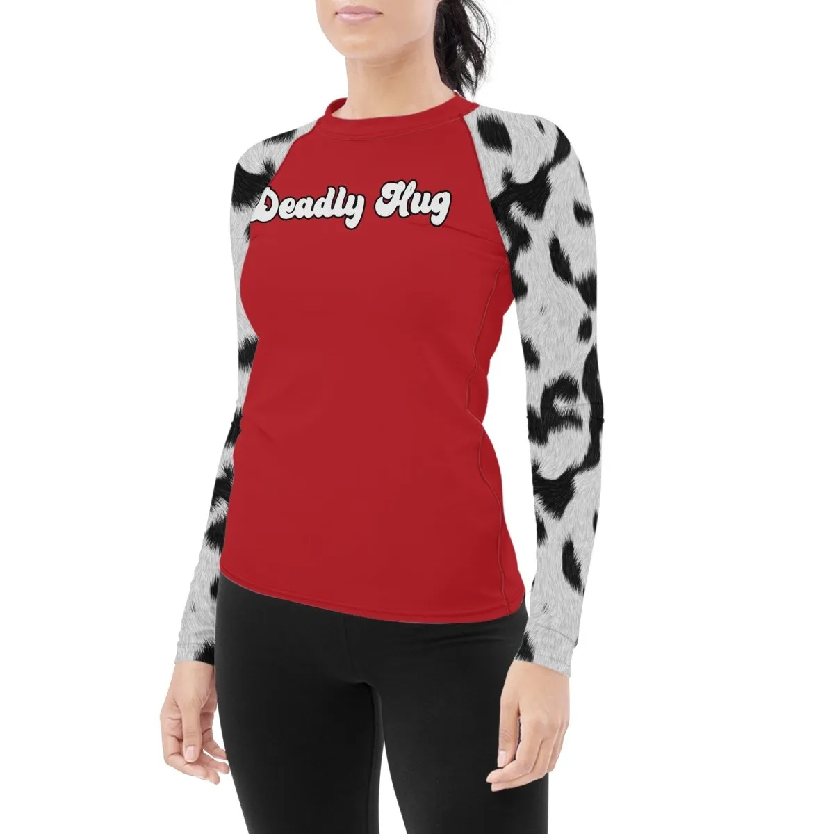 Deadly Hug Women's Long Sleeve Rash Guard