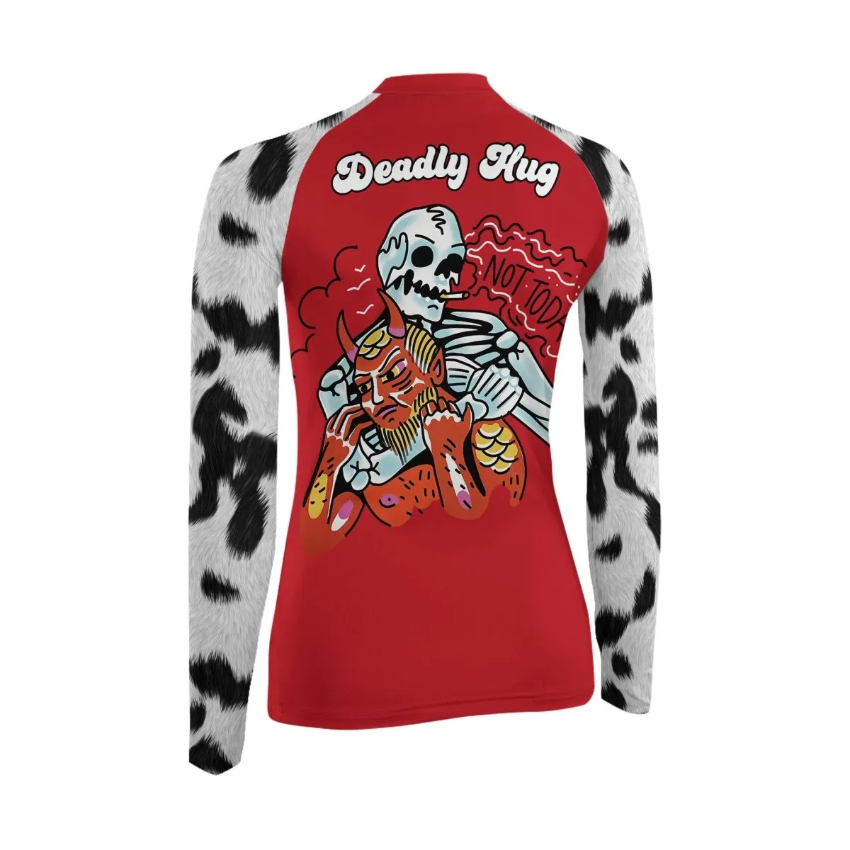 Deadly Hug Women's Long Sleeve Rash Guard