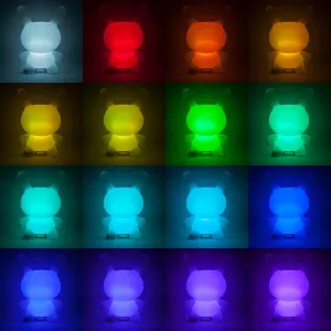 Designer Color Changing 18" Dunny Lamp by Kidrobot