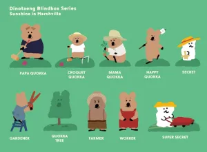 ''Dinotaeng, Sunshine in Marshville'' Blind Box Figures