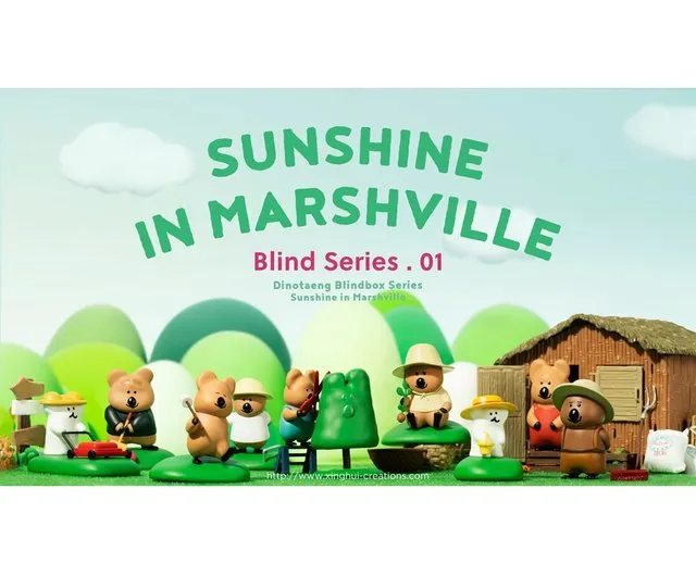''Dinotaeng, Sunshine in Marshville'' Blind Box Figures