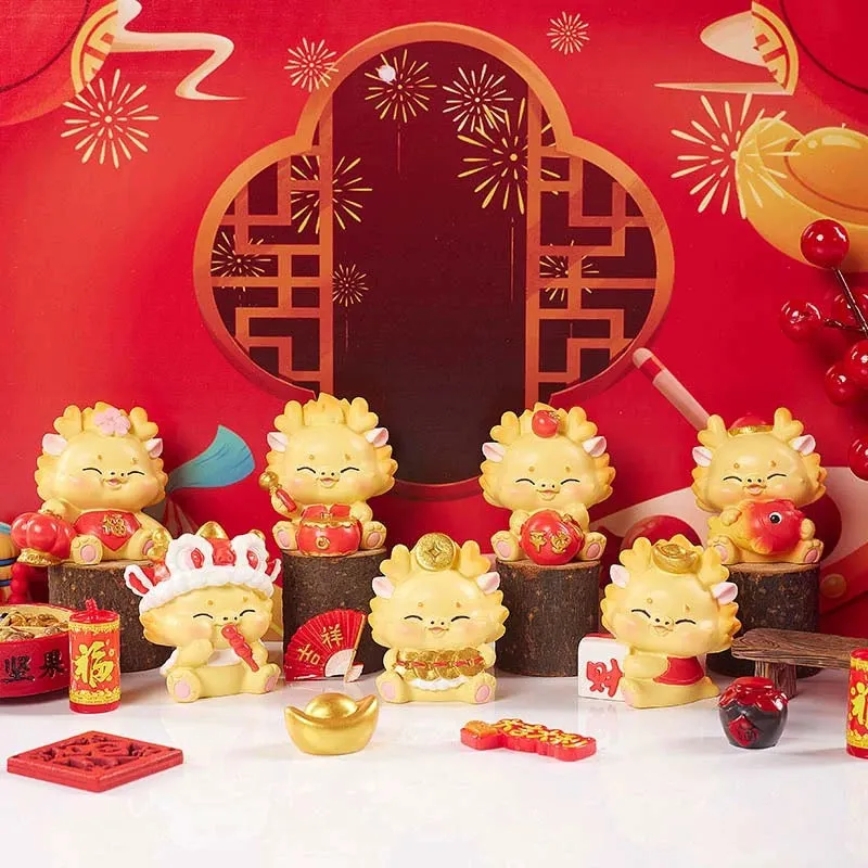 Dragon Year Golden Auspicous Omen Dragon Baby Style 1 Series Dolls For Age 15 
