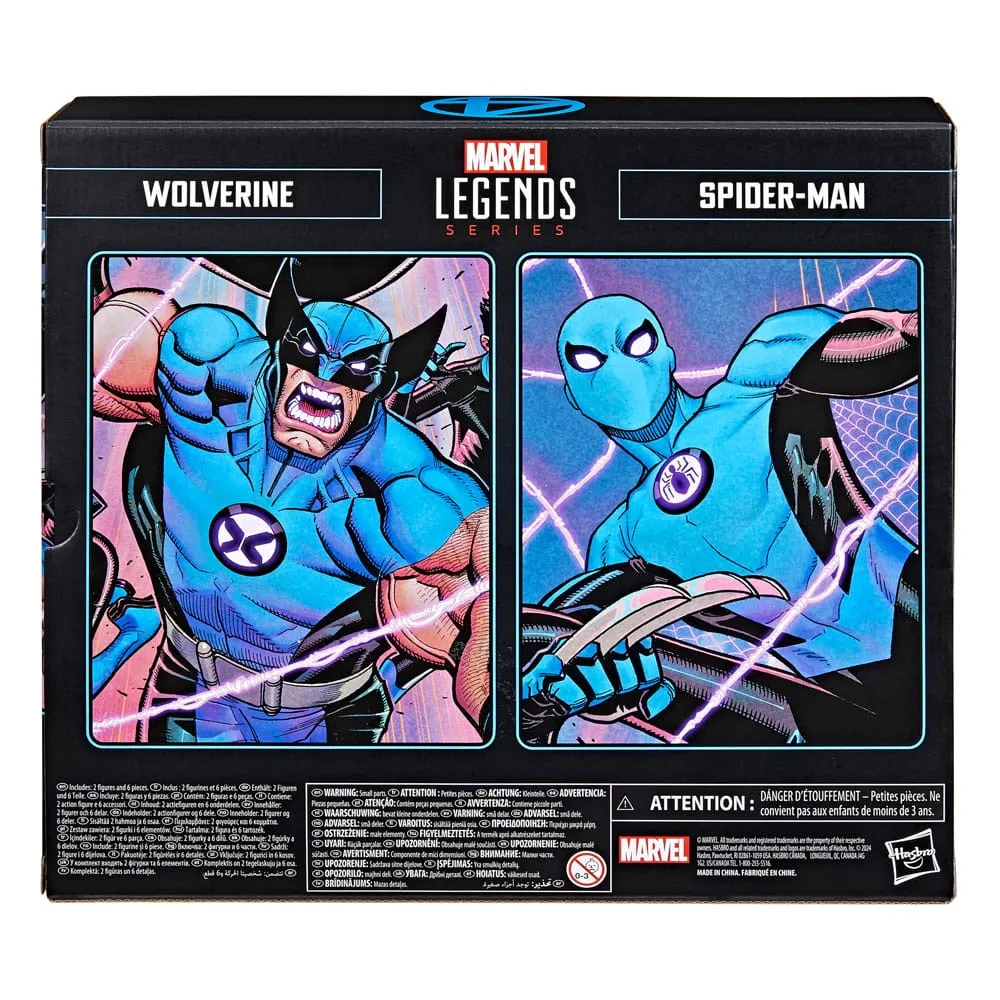 Fantastic Four Marvel Legends Action Figure 2-Pack Wolverine & Spider-Man 15 Cm