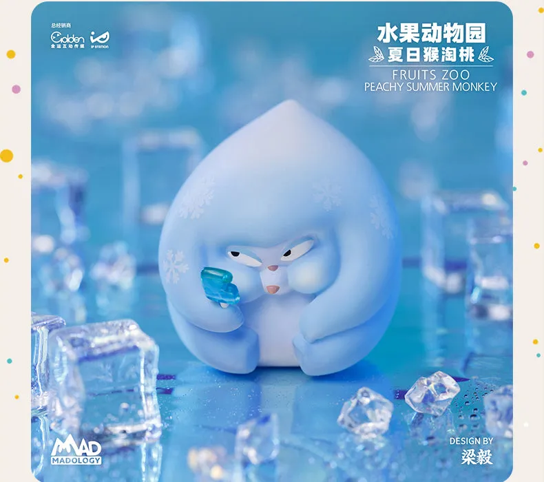 Fruits Zoo Peach Summer Monkey Blind box Series