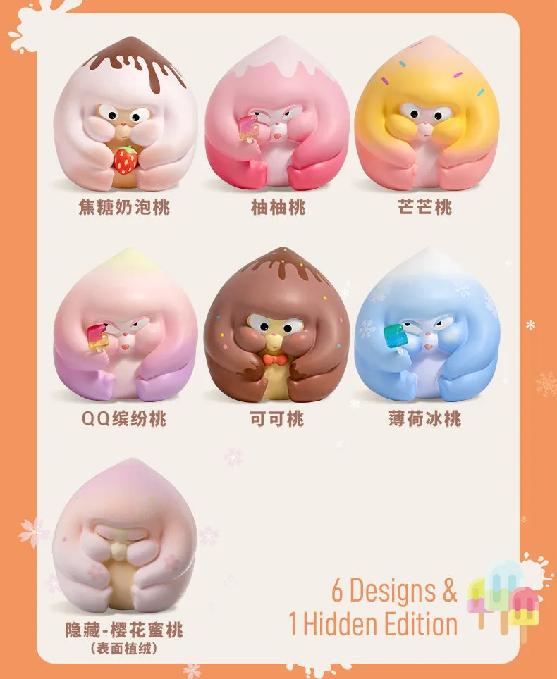 Fruits Zoo Peach Summer Monkey Blind box Series