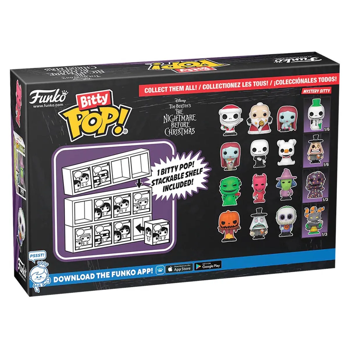 Funko Bitty Pop! The Nightmare Before Christmas Mini Figures Series 2 (4 Pack)