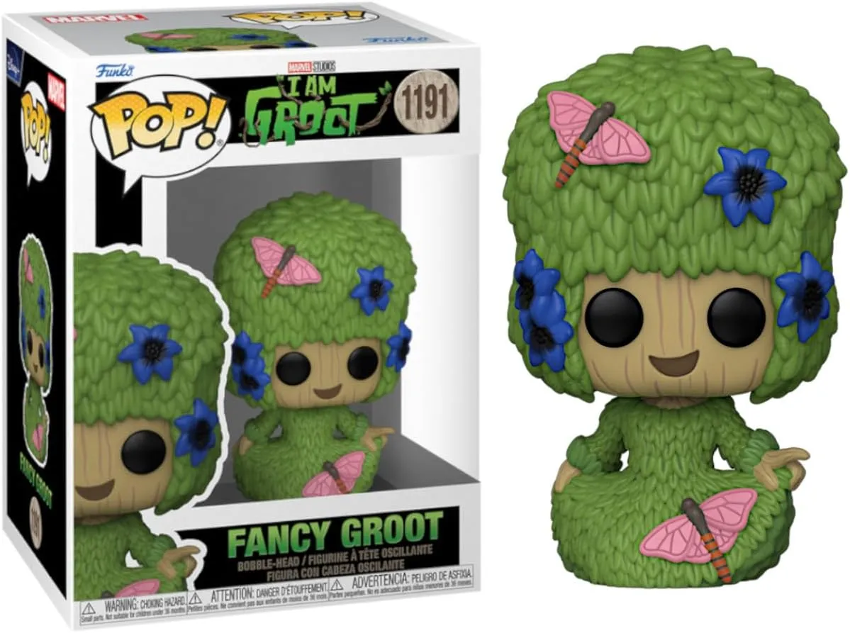 Funko Pop Marvel - I Am Groot, Fancy Groot