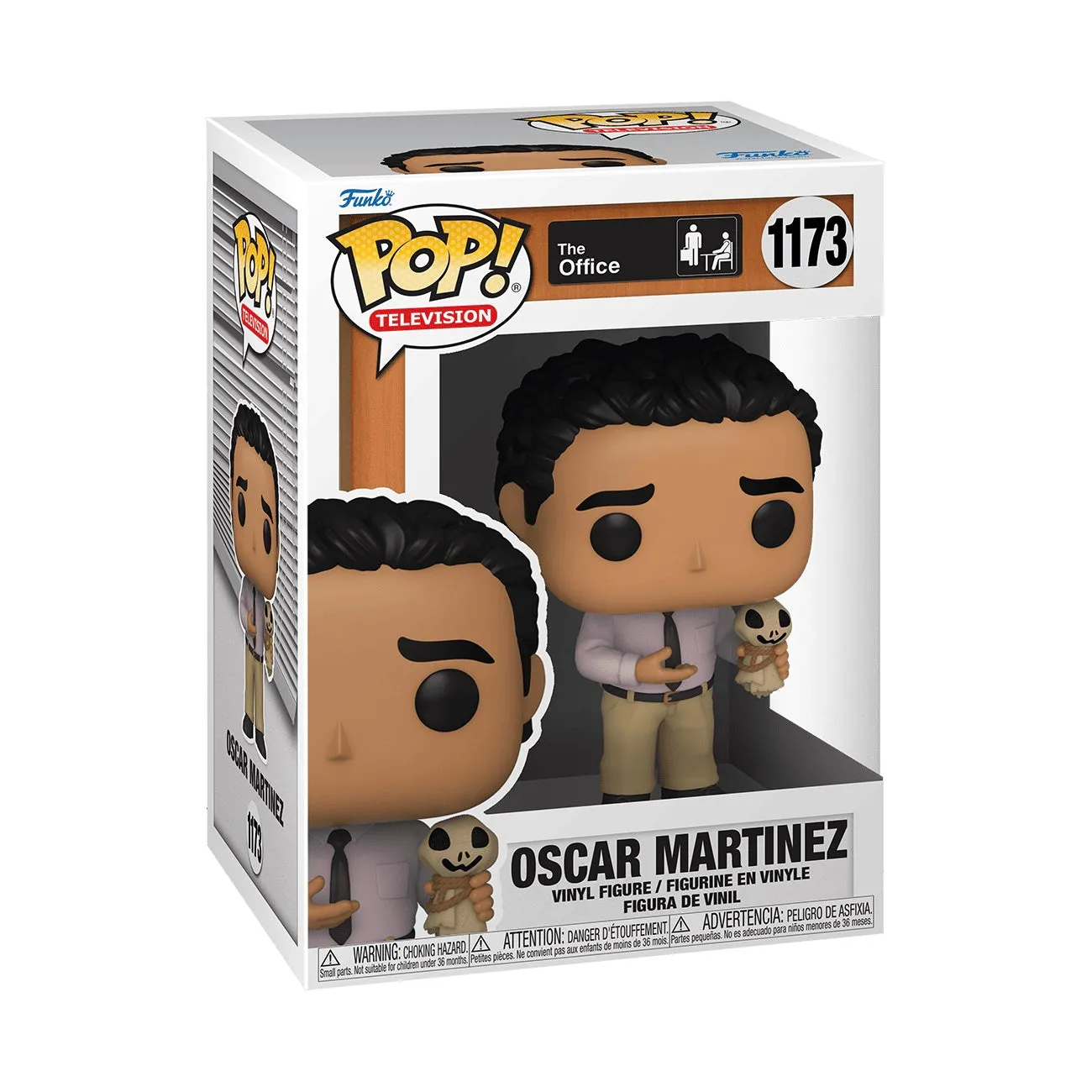 Funko POP! The Office Oscar Martinez with Scarecrow 3.75" Vinyl Figure (#1173)