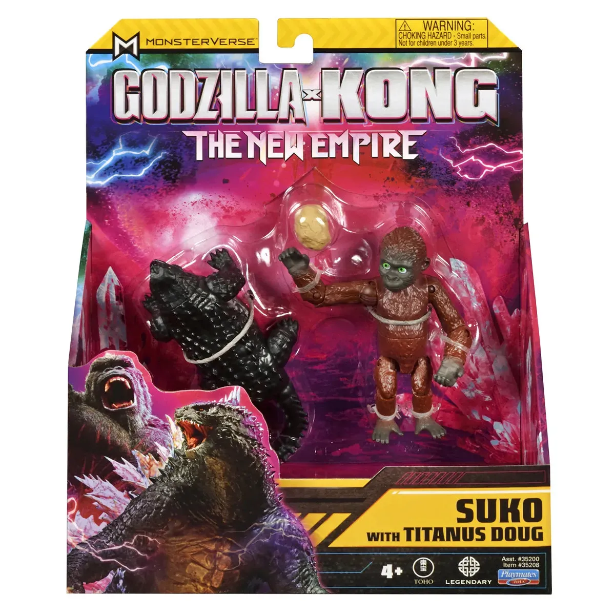 Godzilla x Kong The New Empire - Suko with Titanus Doug Action Figures