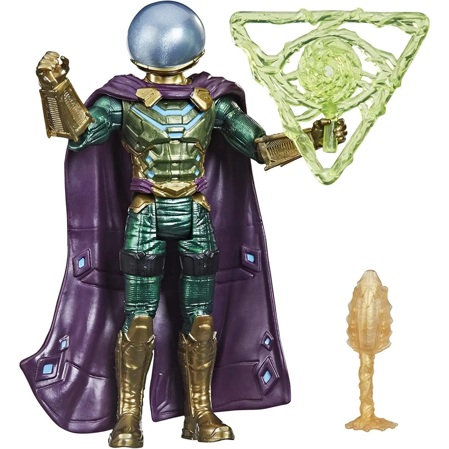 Hasbro Marvel Studios Spider-Man Mystery Web Gear Marvel's Mysterio Action Figure - 6-Inch