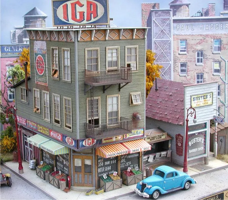 HO Scale Bar Mills Booty Corner 982