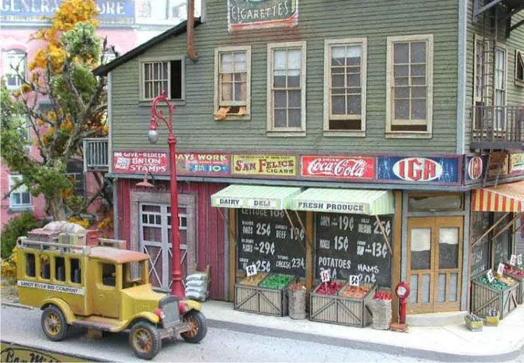 HO Scale Bar Mills Booty Corner 982