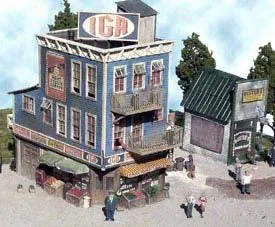 HO Scale Bar Mills Booty Corner 982