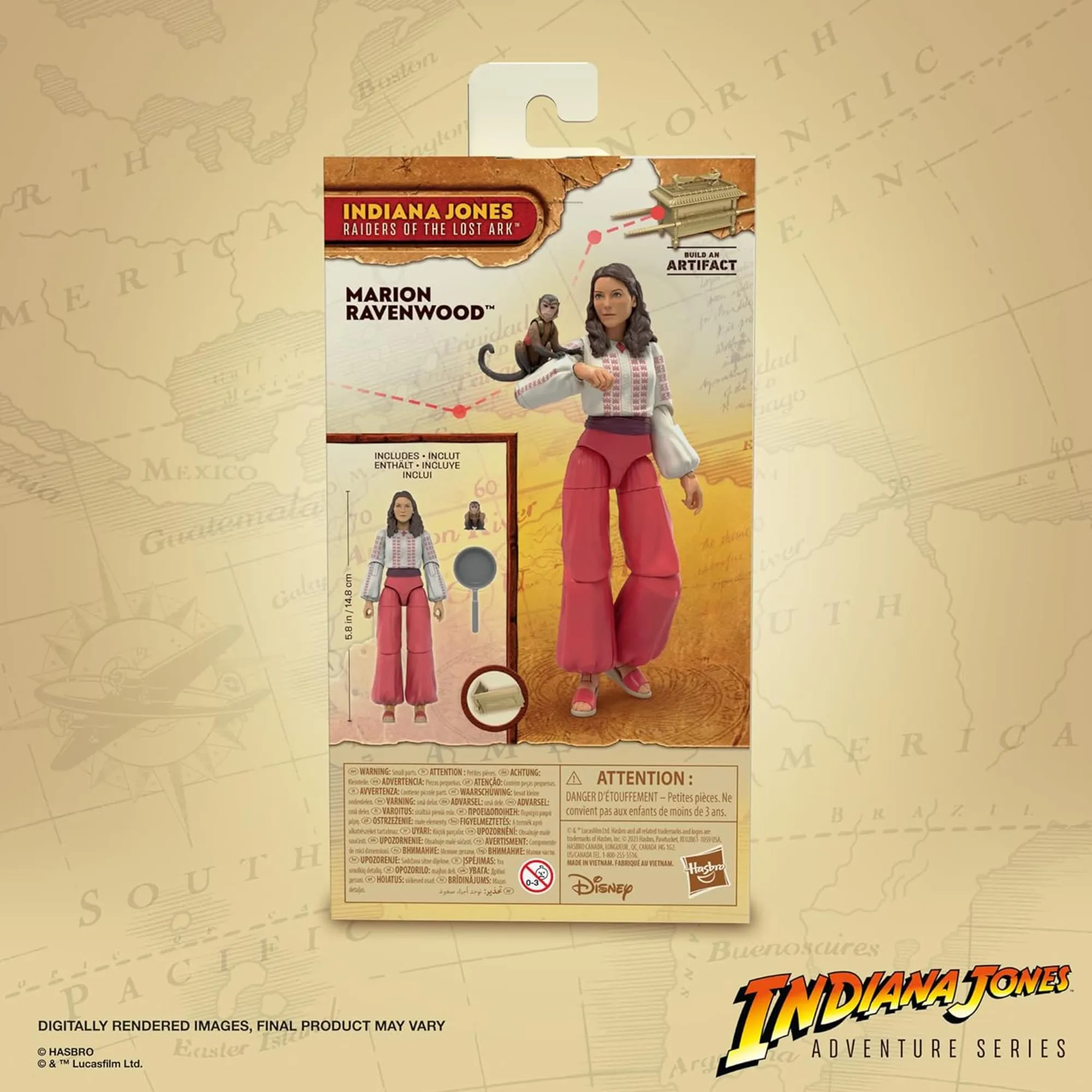 Indiana Jones 6 Inch Action Figure | Marion Ravenwood