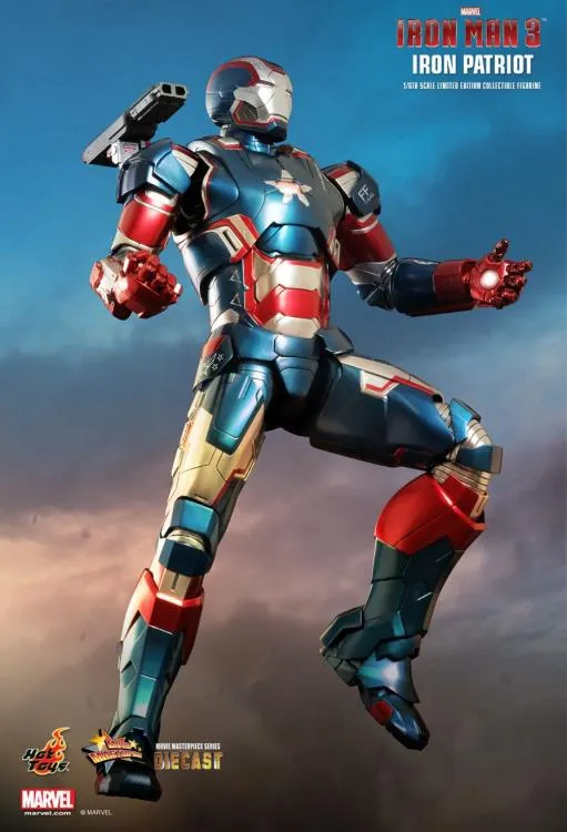 Iron Man 3 MMS195D01 Iron Patriot 1/6th Scale Limited Edition Collectible Figure