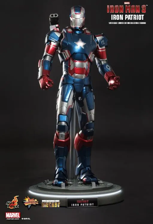 Iron Man 3 MMS195D01 Iron Patriot 1/6th Scale Limited Edition Collectible Figure