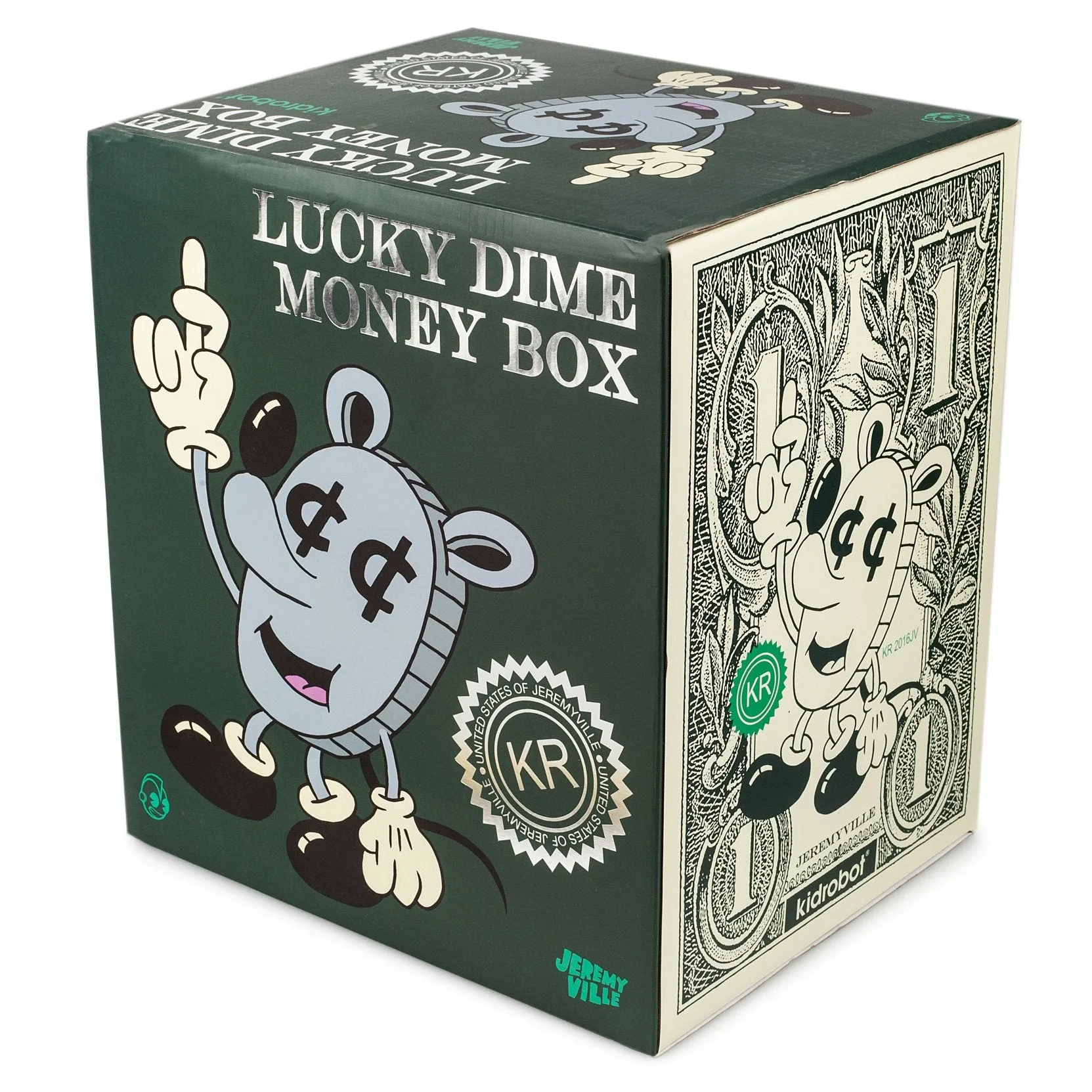 Jeremyville Lucky Money Coin Vinyl Art Toy Bank