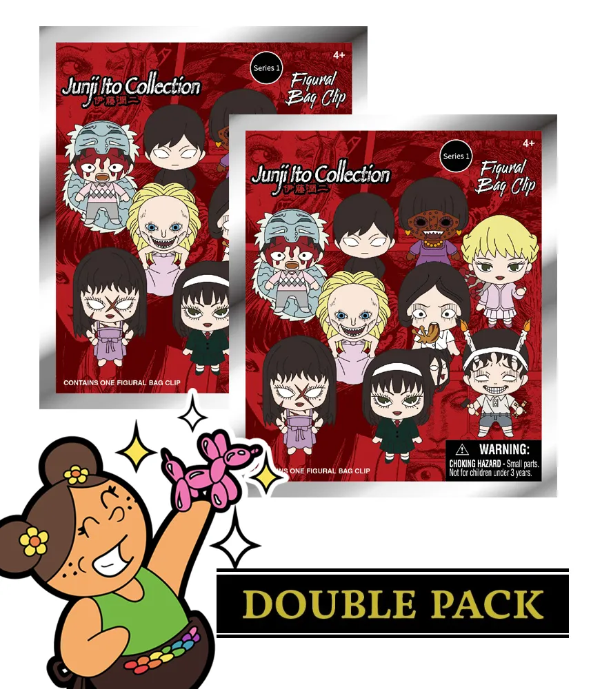 Junji ito Collection - Series 1 - 3D Foam Bag Clip