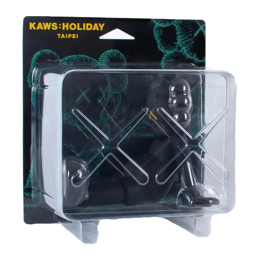 Kaws Holiday Taipei Vinyl Figure, Black