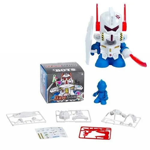 Kidrobot Bots DamGun 3-inch White Vinyl Figure