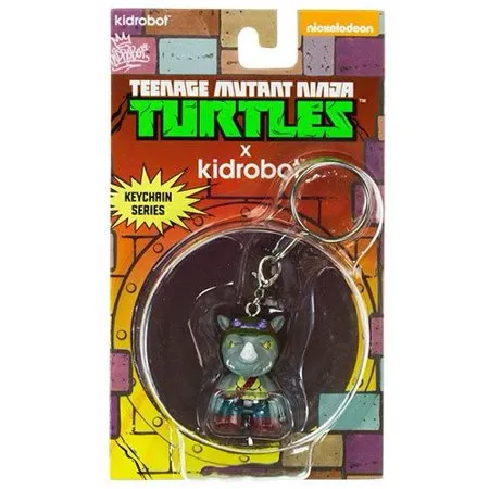 Kidrobot x Teenage Mutant Ninja Turtles Keychain Series - Rocksteady