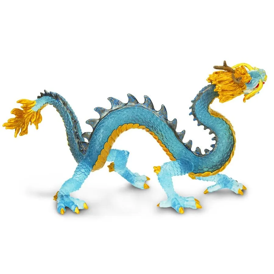 Krystal Blue Dragon Toy