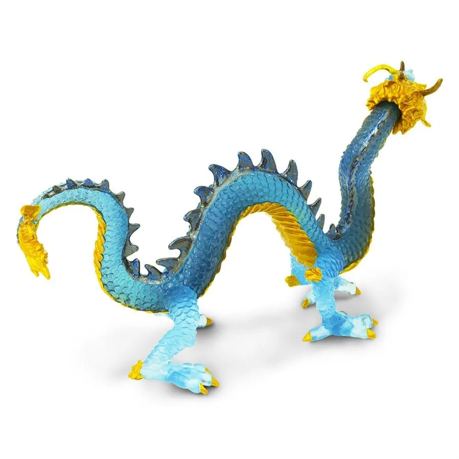 Krystal Blue Dragon Toy