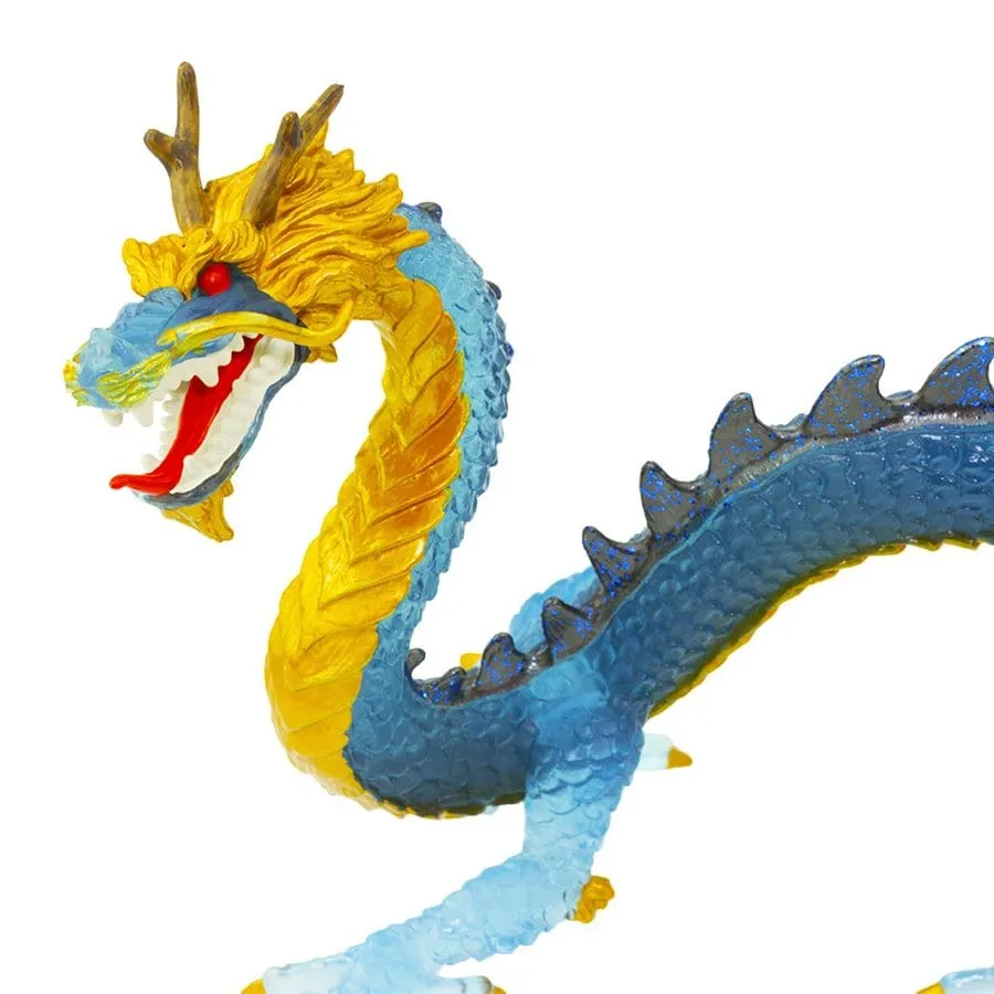 Krystal Blue Dragon Toy